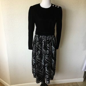 Vtg 80’s Lisa Michaels Dress 10